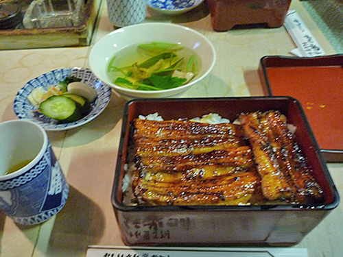 初小川のうな重